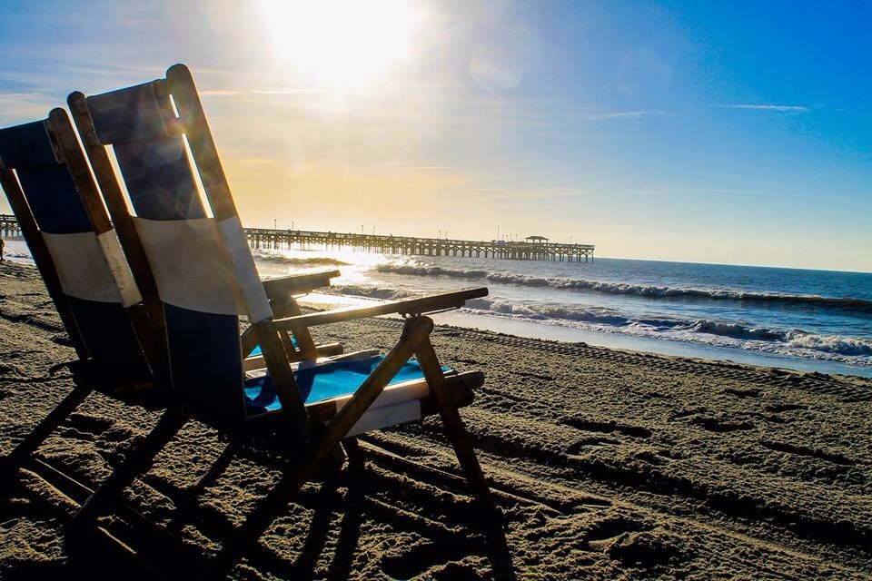 beach chairs